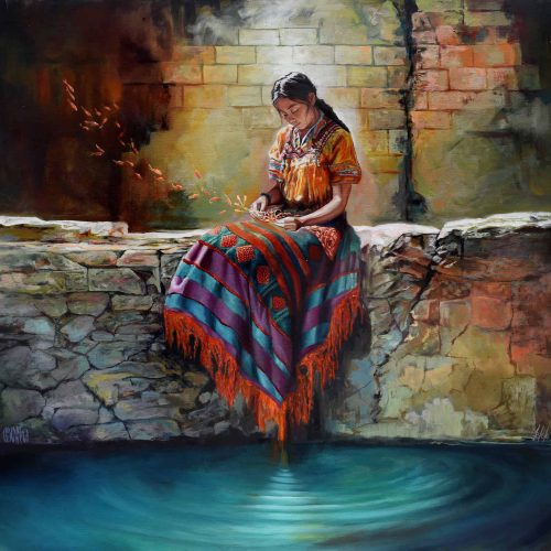 48_Tejedora_de_peces_89x89_mixtatela_2024